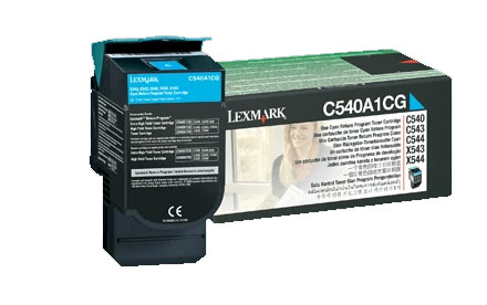 Lexmark - Toner - C540A1CG - Cyan