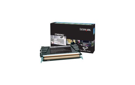Lexmark - Alto rendimiento - color negro cartucho de toner