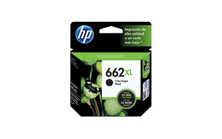 HP 662XL - Alto rendimiento - negro cartucho de tinta