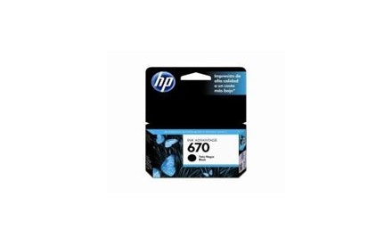 HP 670 - 14 ml - negro cartucho de tinta