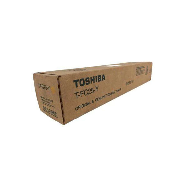 Toner Toshiba T-FC25-Y Yellow para Impresoras y Copiadoras Toshiba