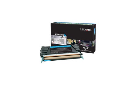 Lexmark - Cián - original cartucho de toner
