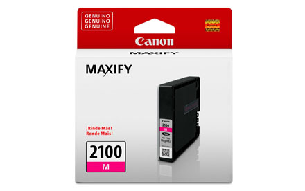 Cartucho de Tinta Canon PGI 2100 M / 9317B001AA / Magenta / 700 páginas / PIXMA